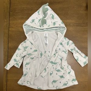 Dinosaur baby robe